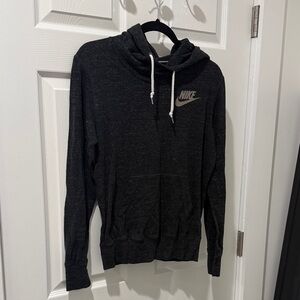 Nike Women's Charcoal Cowl Neck Sweater